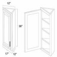 (image for) West Point Grey 12" x 30" Angled End Wall Cabinet - WPG-WCA1230