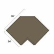 (image for) Winchester Grey 36" Easy Reach Base Cabinet - WIN-BER36
