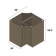 (image for) Winchester Grey 36" Easy Reach Base Cabinet - WIN-BER36