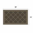 (image for) Winchester Grey 30" x 15" Lattice Wine Rack - WIN-LWR3015