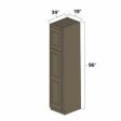 (image for) Winchester Grey 18" x 96" 18" Wide Utility Cabinet - WIN-UC1896