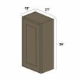 (image for) Winchester Grey 21" x 36" Single Door Wall Cabinet - WIN-W2136