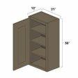 (image for) Winchester Grey 21" x 36" Single Door Wall Cabinet - WIN-W2136