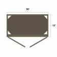 (image for) Winchester Grey 30" x 12" Bridge Wall Cabinet - WIN-W3012