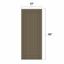 (image for) Winchester Grey 12" x 36" Angled End Wall Cabinet - WIN-WCA1236