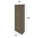 (image for) Winchester Grey 12" x 36" Angled End Wall Cabinet - WIN-WCA1236