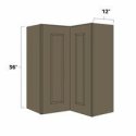 (image for) Winchester Grey 24" x 36" Easy Reach Wall Cabinet - WIN-WER2436