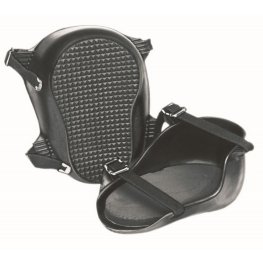 Kraft Tool WL070 Molded in Straps Rubber Cushion Knee Pads (Pair)