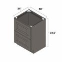(image for) West Point Grey 30" Two Drawer Base Cabinet - WPG-2DB30