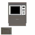 (image for) West Point Grey 27" Microwave Base Cabinet - WPG-BMC27