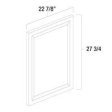 (image for) West Point Grey 24" x 30" Decorative Panel for Base Cabinets - WPG-DP2430