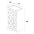 (image for) West Point Grey 30" x 15" Lattice Wine Rack - WPG-LWR3015