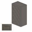 (image for) West Point Grey 30" x 15" Lattice Wine Rack - WPG-LWR3015