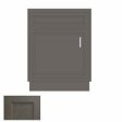 (image for) West Point Grey 24" Vanity Sink Base Cabinet - WPG-V2421