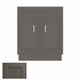 (image for) West Point Grey 27" Vanity Sink Base Cabinet - WPG-V2721