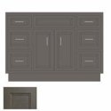 (image for) West Point Grey 48" Vanity Sink Base Cabinet w/ Double Drawers - WPG-V4821DD