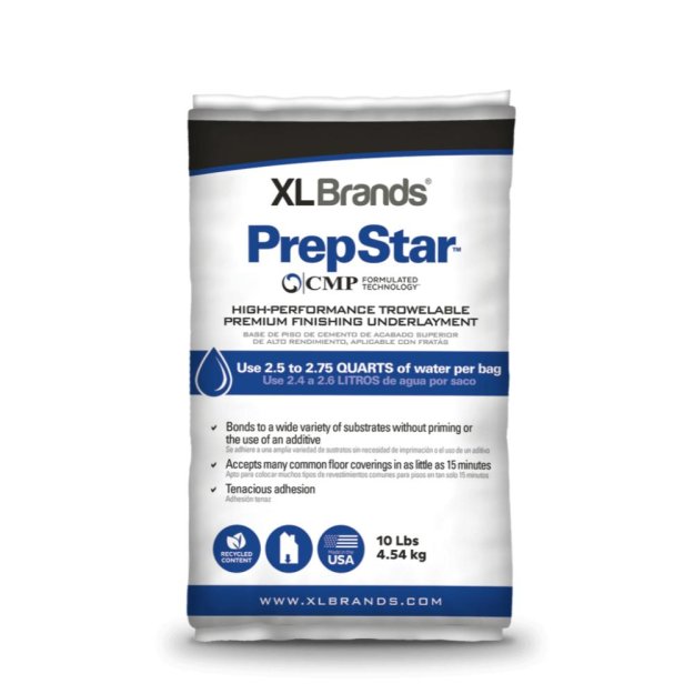 (image for) XL Brand CMP PrepStar High-Performance Trowelable Premium Finishing Underlayment - 25 Lb Bag
