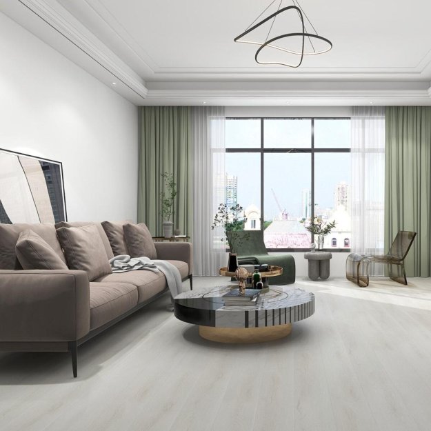 (image for) Parkay XPR Standards 2.0 7" x 48" Rigid Core Luxury Vinyl Plank - Verona White XPR-PARSTAVER-20