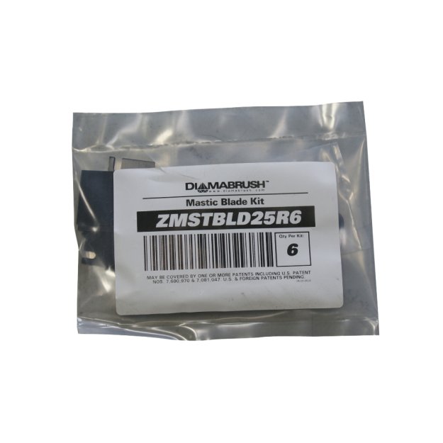 (image for) DIAMABRUSH ZMSTBLD25R6 Coating Removal Tool Blade Kit - 25 Grit (6 Pieces)