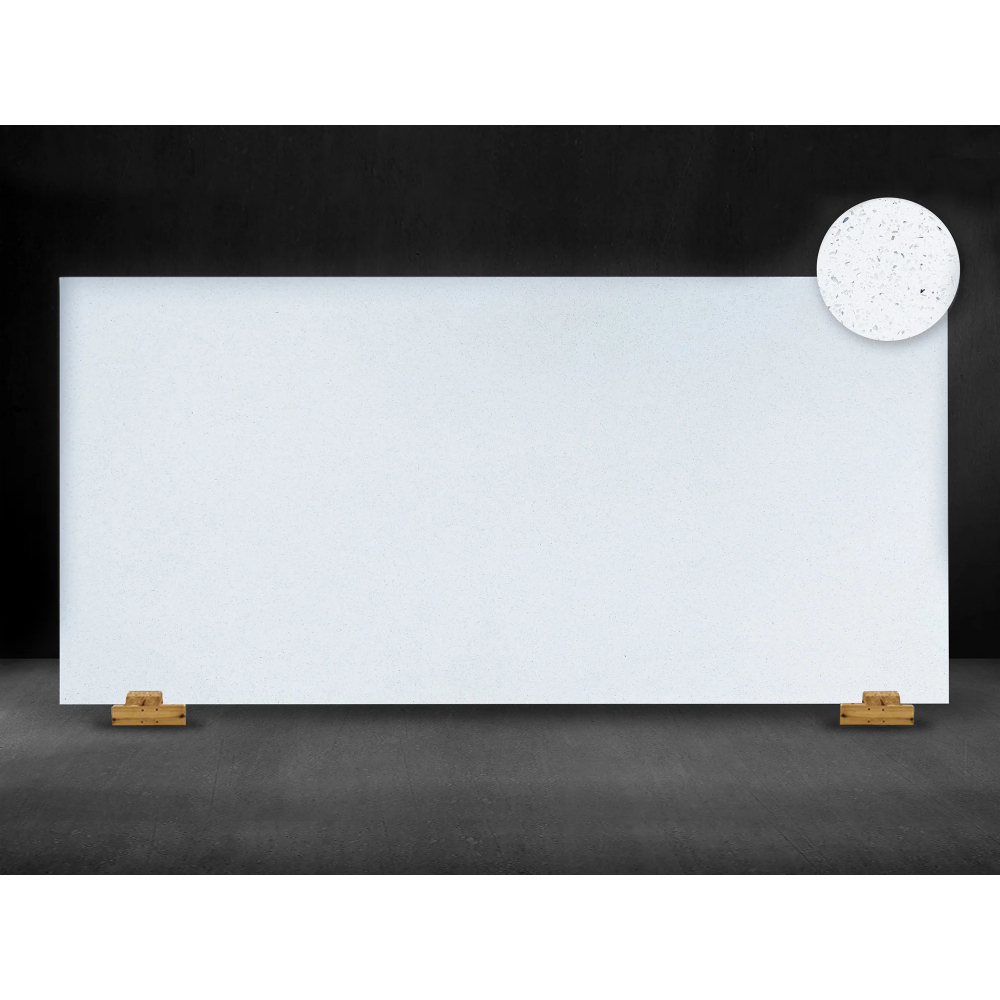 (image for) SOLSTONE Quartz Jumbo Slab 138\" x 79\" 3cm - Icelandic