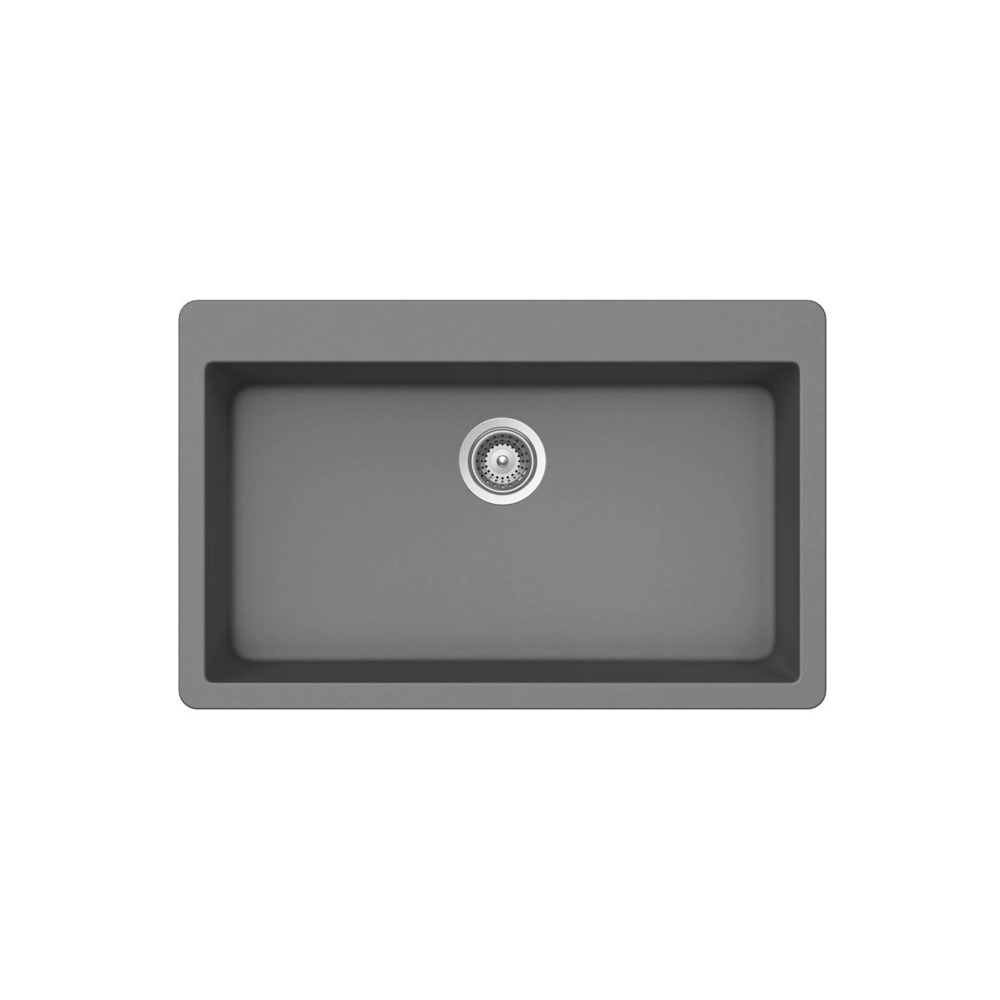 (image for) PELICAN PL-100 33\" x 20 7/8\" x 9.7/16\" Granite Composite Single Bowl Sink - Chroma