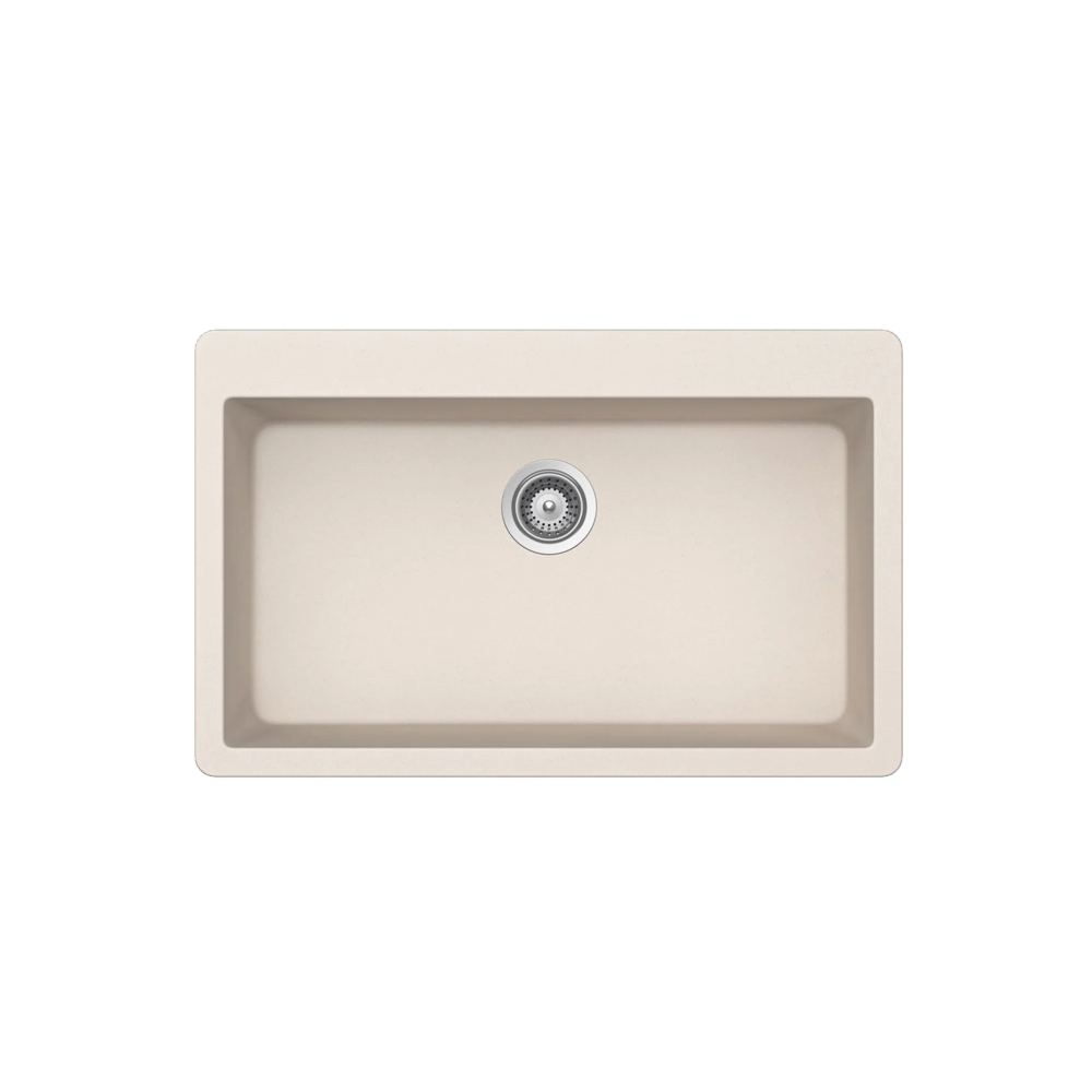 (image for) PELICAN PL-100 33\" x 20 7/8\" x 9.7/16\" Granite Composite Single Bowl Sink - Sand