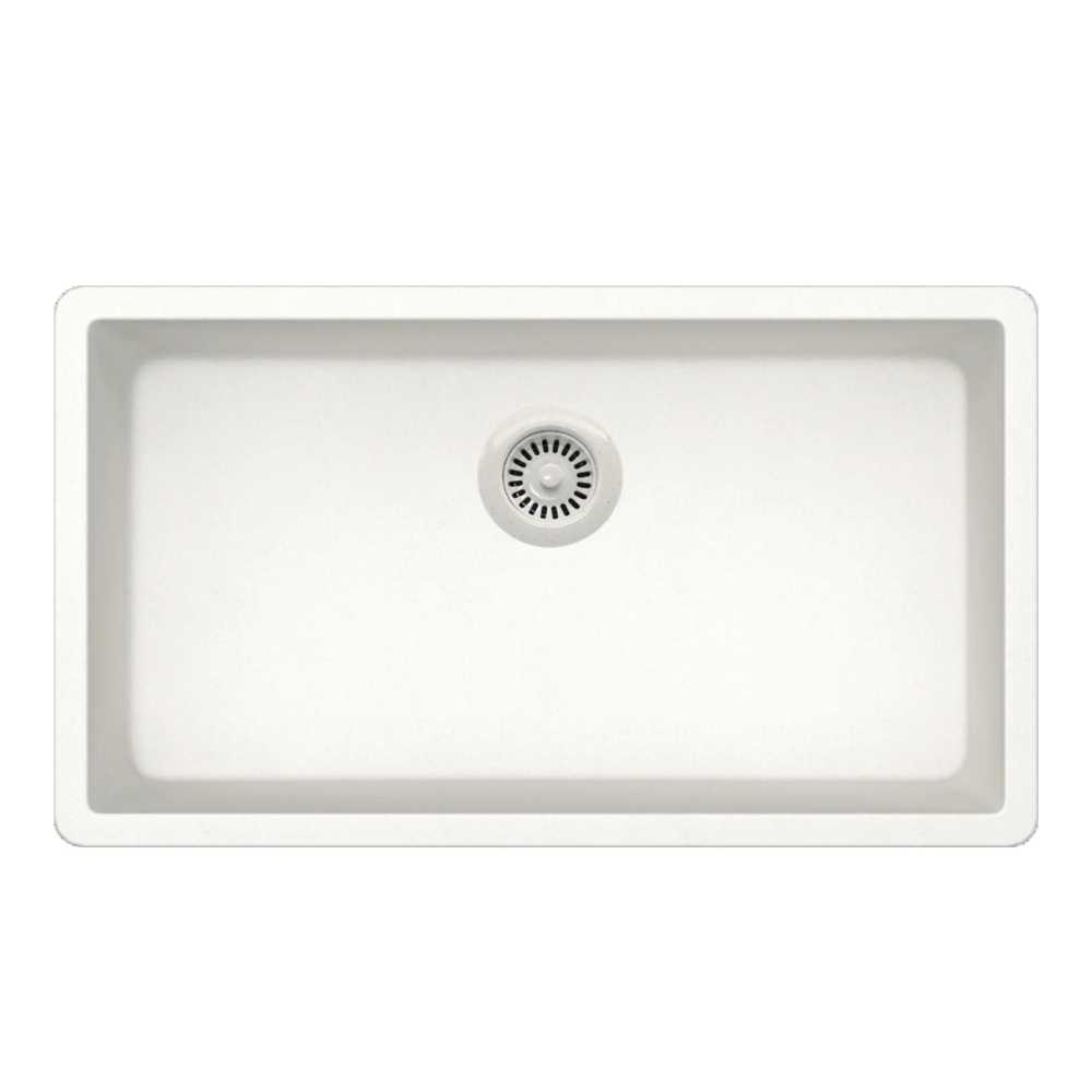 (image for) PELICAN PL-150 29 1/2\" x 18 3/4\" x 9 1/2\" Granite Composite Single Bowl Sink - Alpina