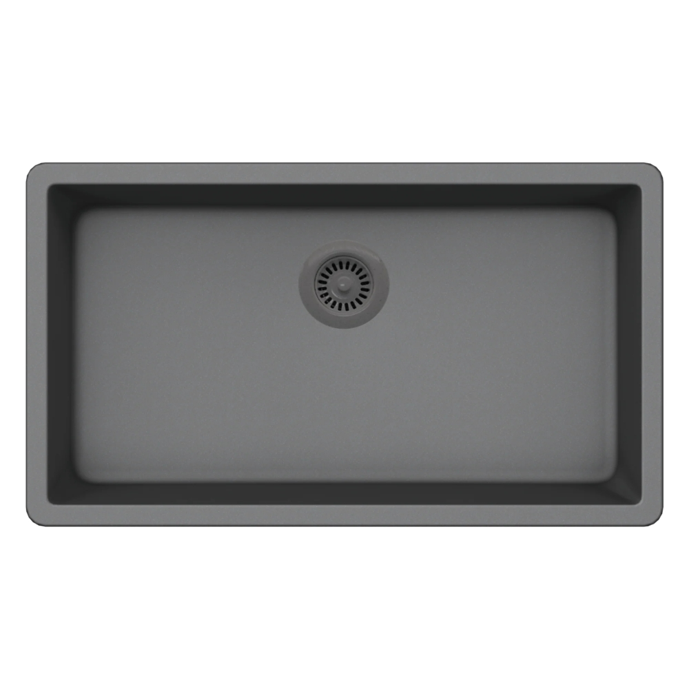 (image for) PELICAN PL-150 29 1/2\" x 18 3/4\" x 9 1/2\" Granite Composite Single Bowl Sink - Chroma
