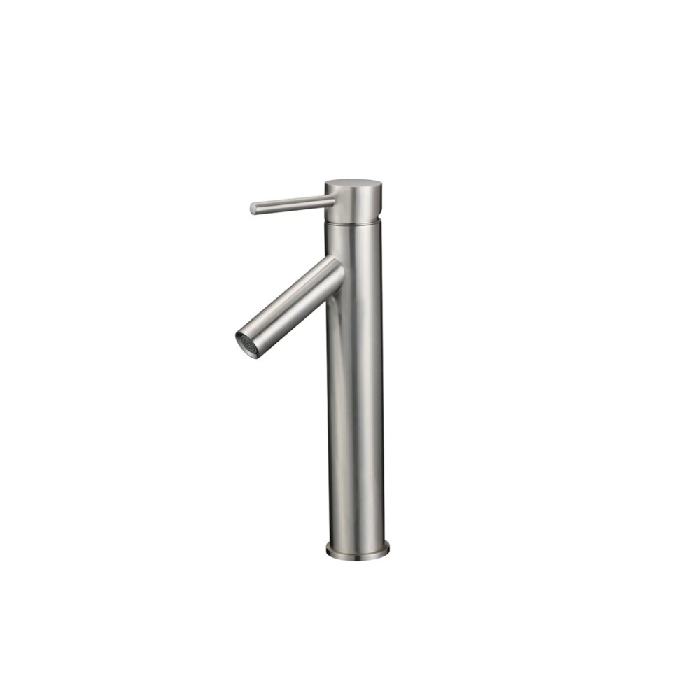 (image for) PELICAN PL-8112 Single Hole Vessel Bathroom Faucet - Brushed Nickel