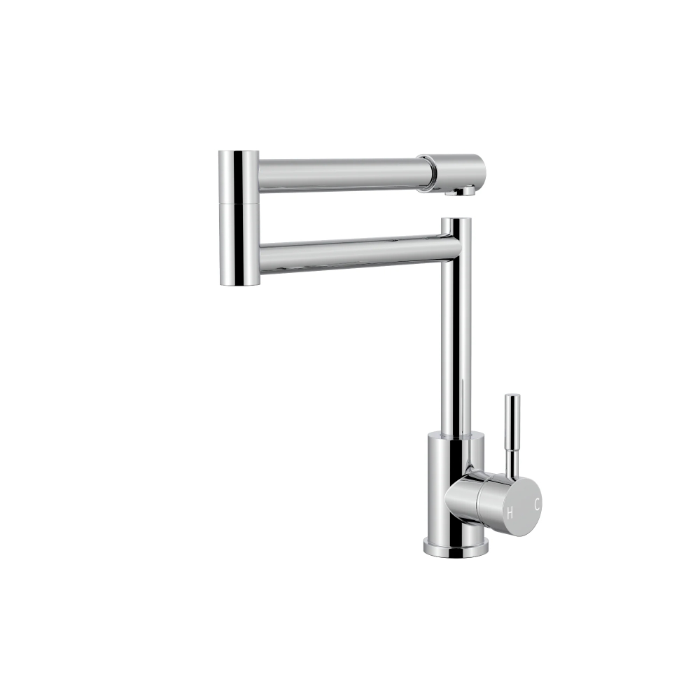 (image for) PELICAN PL-8206 Single Hole Pull Down Kitchen Faucet - Chrome