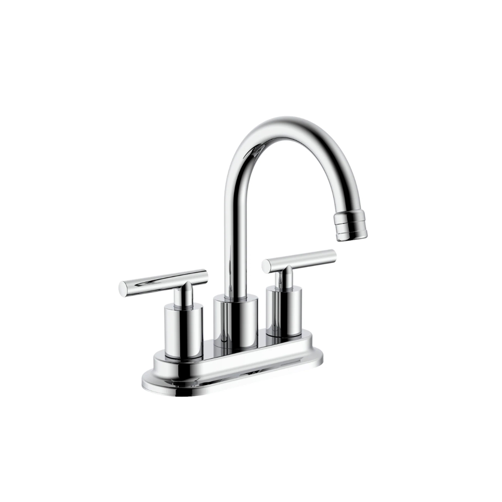 (image for) PELICAN PL-8330 Three Hole Bathroom Faucet - Chrome