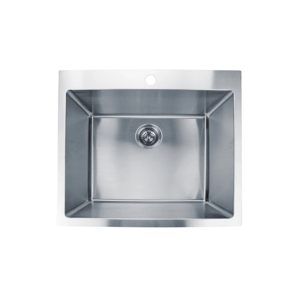 (image for) PELICAN PL-LS2522 16G Handmade 16 Gauge Stainless Steel Laundry Sink 25\" x 22\" x 12\'\' w/ Micro Radius Corners