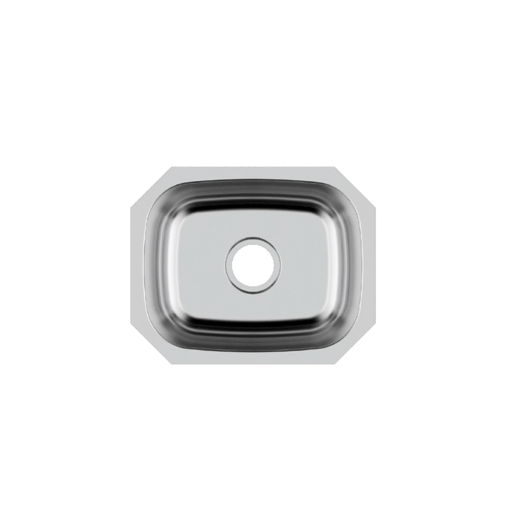 (image for) PELICAN PL-VS1815 18G Stainless Steel Single Bowl Undermount Kitchen Sink 18-1/2\'\' x 15\'\'
