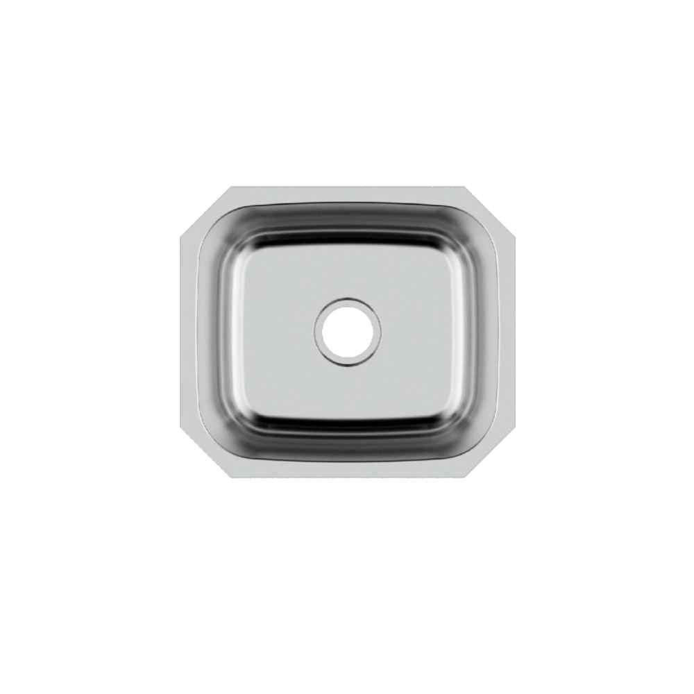 (image for) PELICAN PL-VS2118 18G Stainless Steel Single Bowl Undermount Kitchen Sink 20-5/8\'\' x 17-7/8\'\'