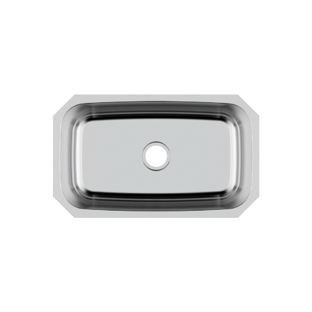 (image for) PELICAN PL-VS3018 16G Stainless Steel Single Bowl Undermount Kitchen Sink 30\'\' x 18\'\'