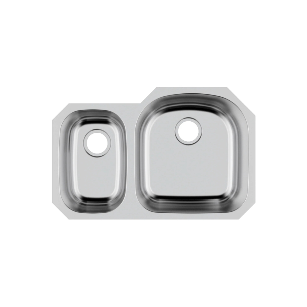 (image for) PELICAN PL-VS3070 16G Stainless Steel Double Bowl Undermount Kitchen Sink 31-1/2\'\' x 20-1/2\'\'