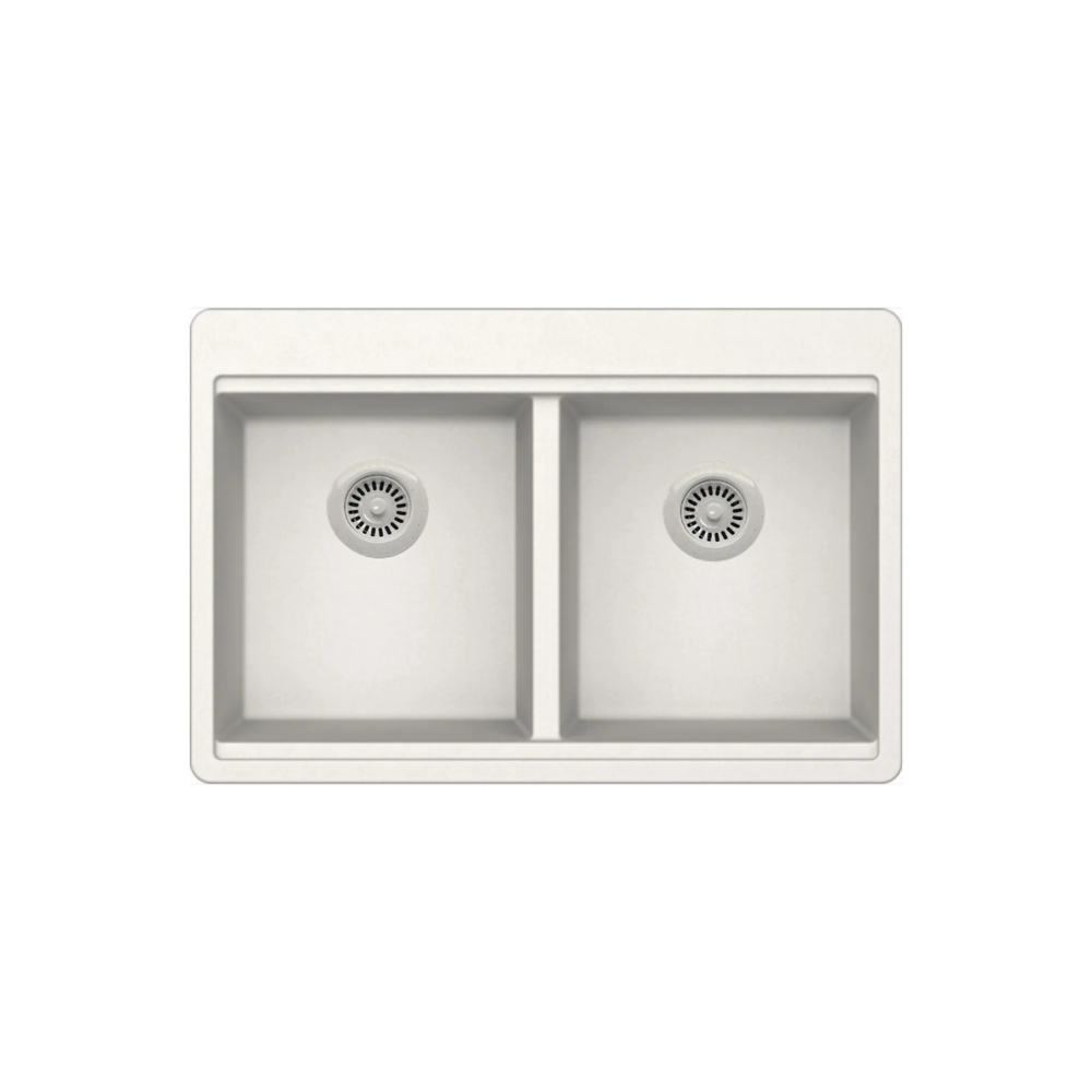 (image for) PELICAN PL-WS500 33\" x 22\" x 9 1/2\" Granite Composite Workstation Style Sink - Alpina