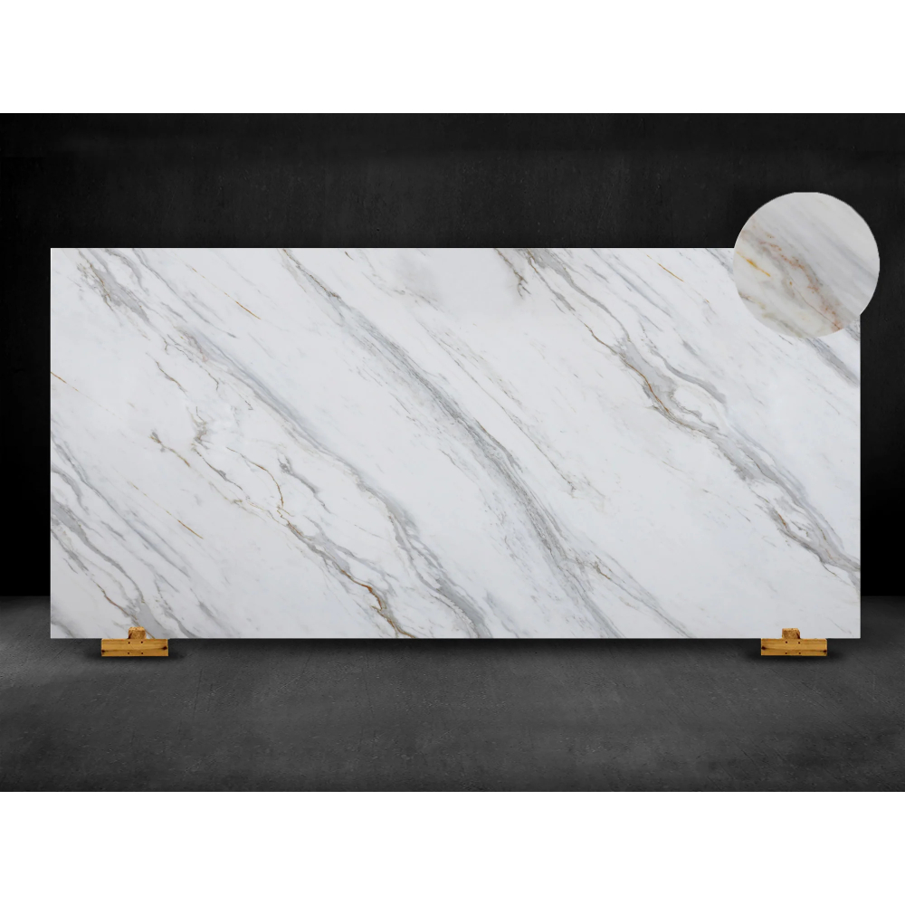 (image for) SOLSTONE Quartz Full Slab 126\" x 63\" 3cm - Strassa