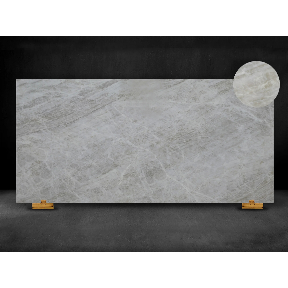 (image for) SOLSTONE Quartz Full Slab 126\" x 63\" 3cm - Virelle