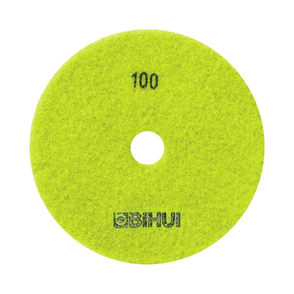 (image for) BIHUI DPV410 Vacuum Brazed Diamond Polishing Pad 100 Grit - 4\"