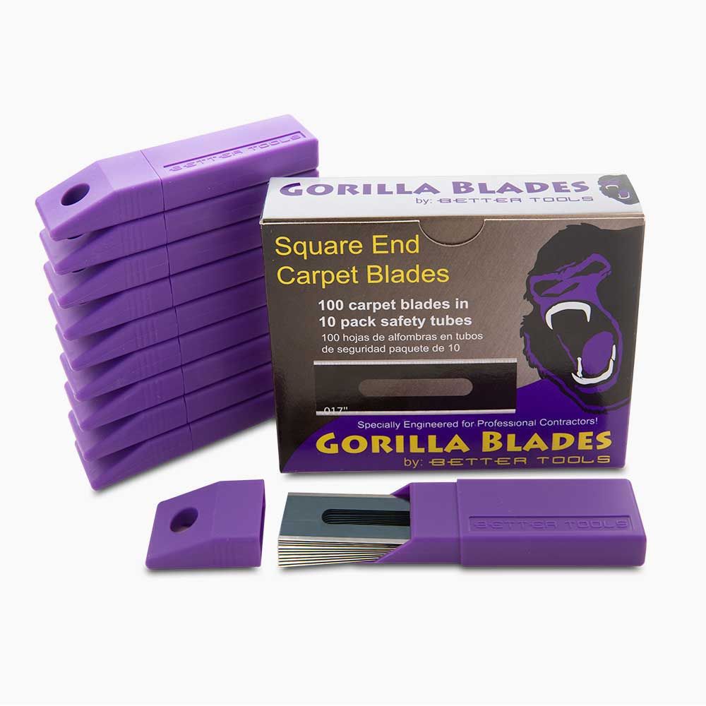 (image for) Better Tools 20102T Square End Carpet Blades - 10 Pack