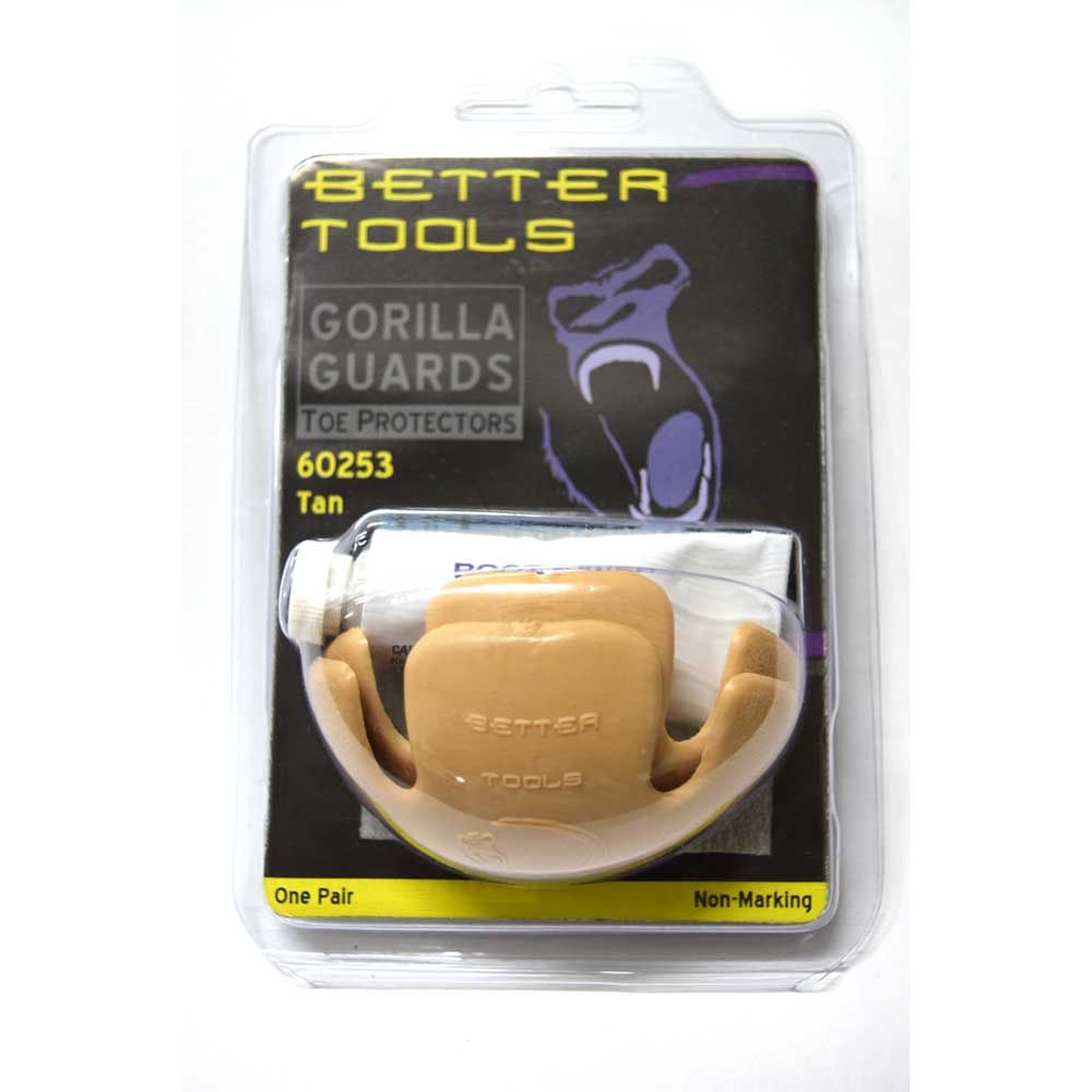 (image for) Better Tools 60253 Gorilla Guard Boot Toe Protectors - Tan