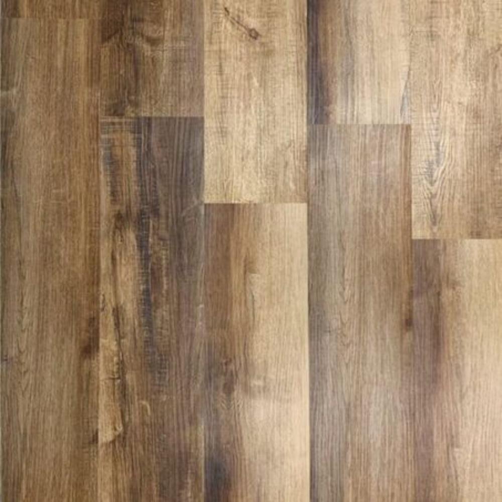 (image for) Signature Collection Fortress Series 6\" x 48\" SPC Waterproof Engineered Flooring Plank - Aberdeen BTR-12AMB
