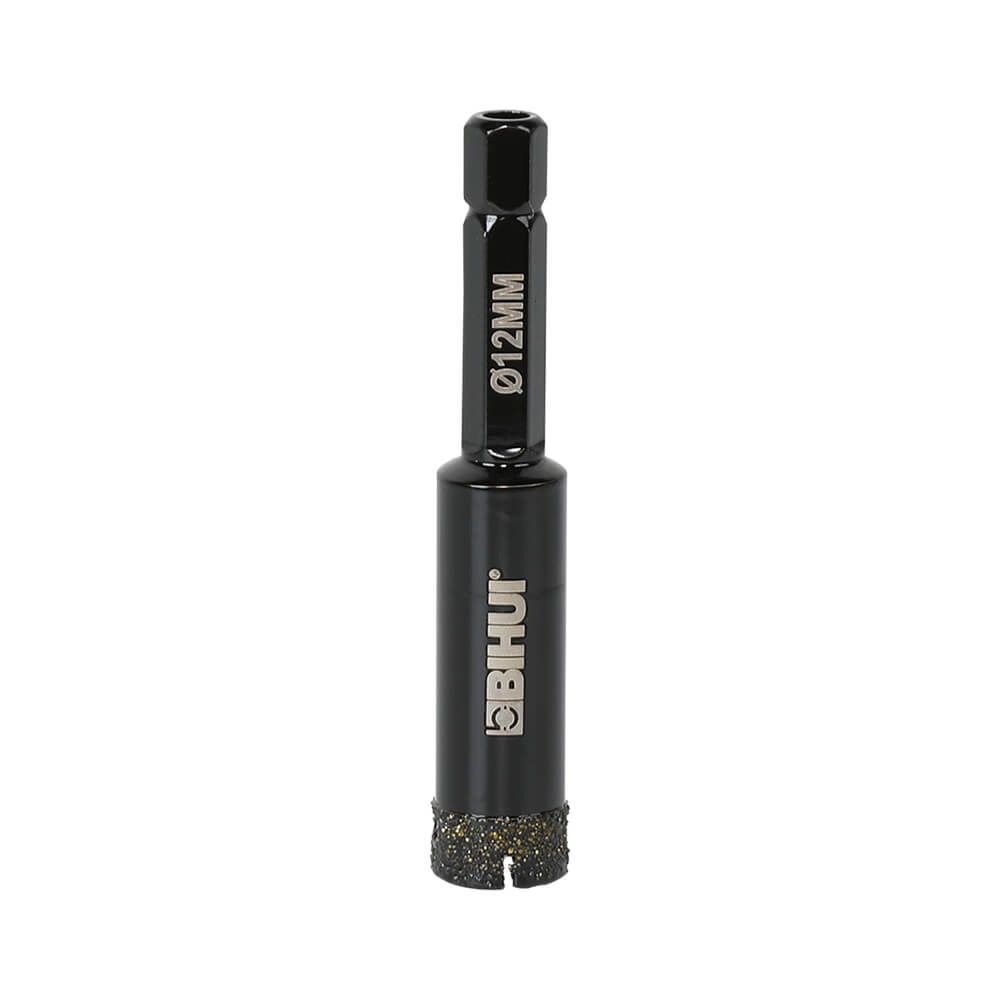 (image for) BIHUI DBW12 Electroplated Quick Change Diamond Drill Bit - 1/2\"