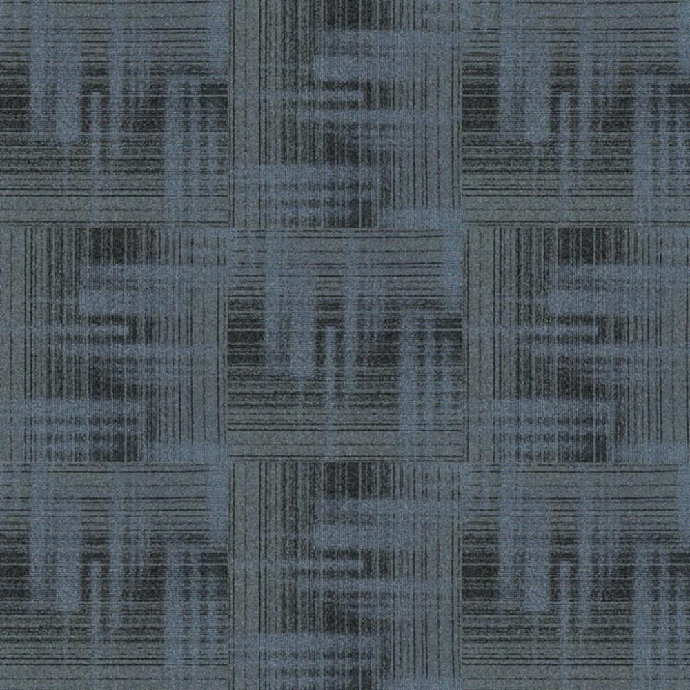 (image for) Next Floor Bandwidth 19.7\" x 19.7\" Solution-Dyed Nylon Carpet Tiles - Commodore NF883014