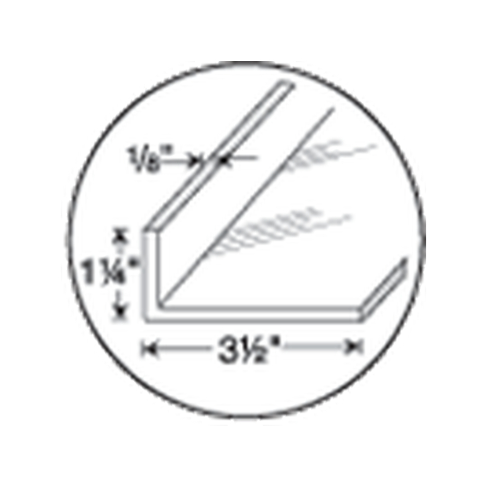 (image for) GUNDLACH 20-6 Angle Style Aluminum Straight Edge - 6'