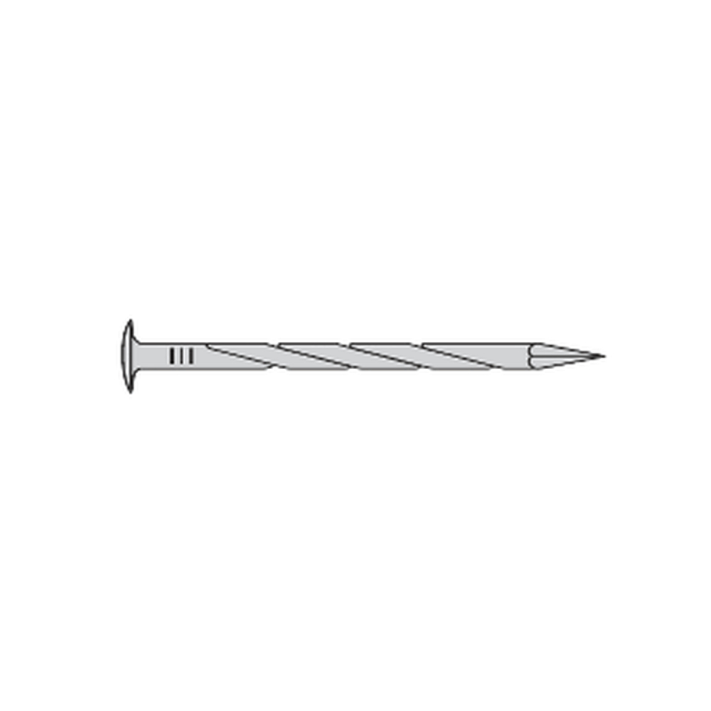 (image for) GUNDLACH DNS-1 13 Gauge Silver Drive Nails - 1 Lb. Box
