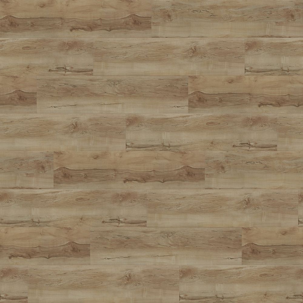 (image for) Primo Wood Plus 9-3/8\" x 60\" Waterproof Laminate Plank - Lodge Maple PWP61013
