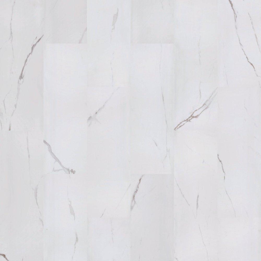 (image for) Mattrexx Carrara 12\" x 36\" Luxury Vinyl Tile DB - Bianco - 463 101