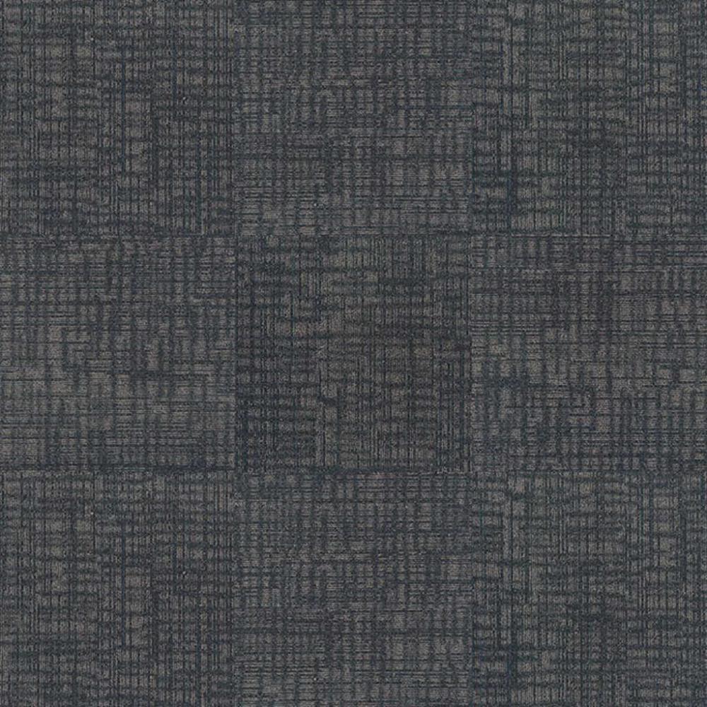 (image for) Next Floor Invincible II 19.7\" x 19.7\" Solution-Dyed Nylon Fiber System Carpet Tiles - Steel Blue NF851119